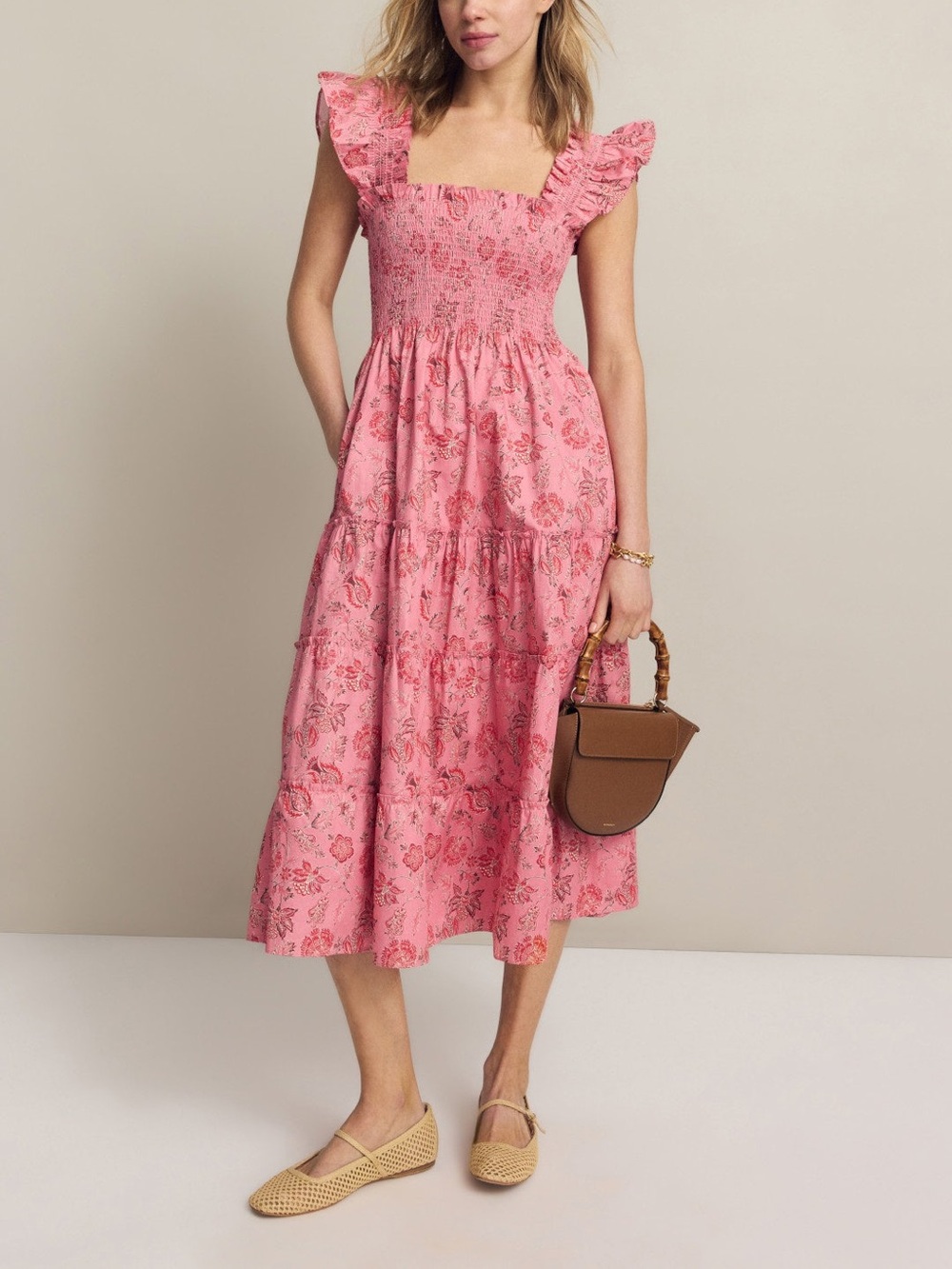 Hill House Pink Floral Ellie Nap Dress